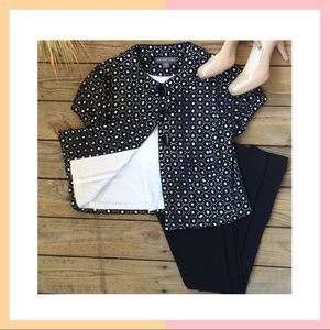 Eyelet Cropped Blazer